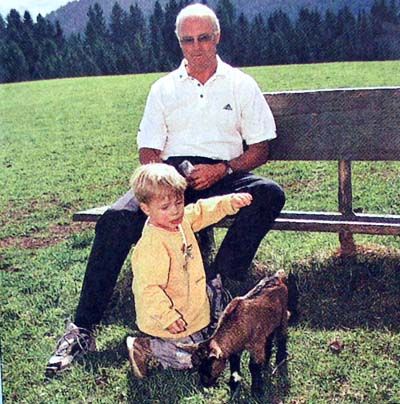 Beckenbauer y su hijo ilegítimo