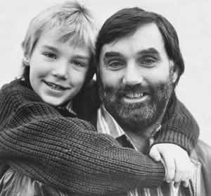 George Best y su hijo ilegítimo