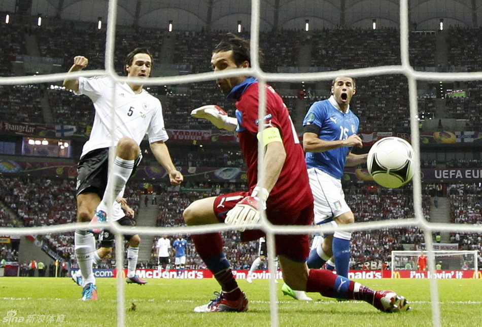 EURO 2012: Italia elimina a Alemania con 2-1 y entra en el final