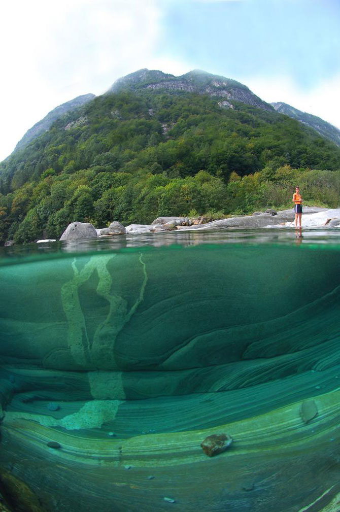 El rio suizo transparente como el cristal 6