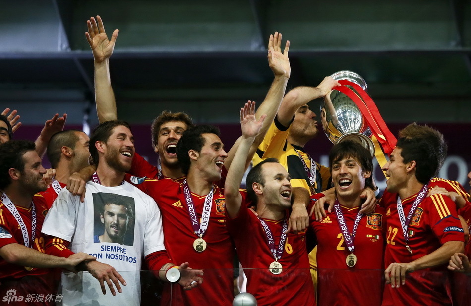 España consigue histórica triple corona internacional con Eurocopa 2012