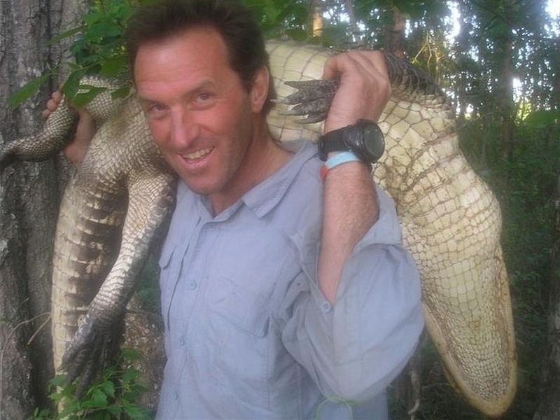 Imágenes detrás de la cámara de Man vs Wild