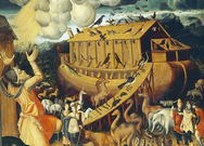 Holanda, hombre , un arca de Noé