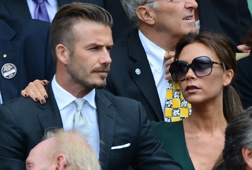 Las hermanas Middleton coinciden con los Beckham en la final de Wimbledon