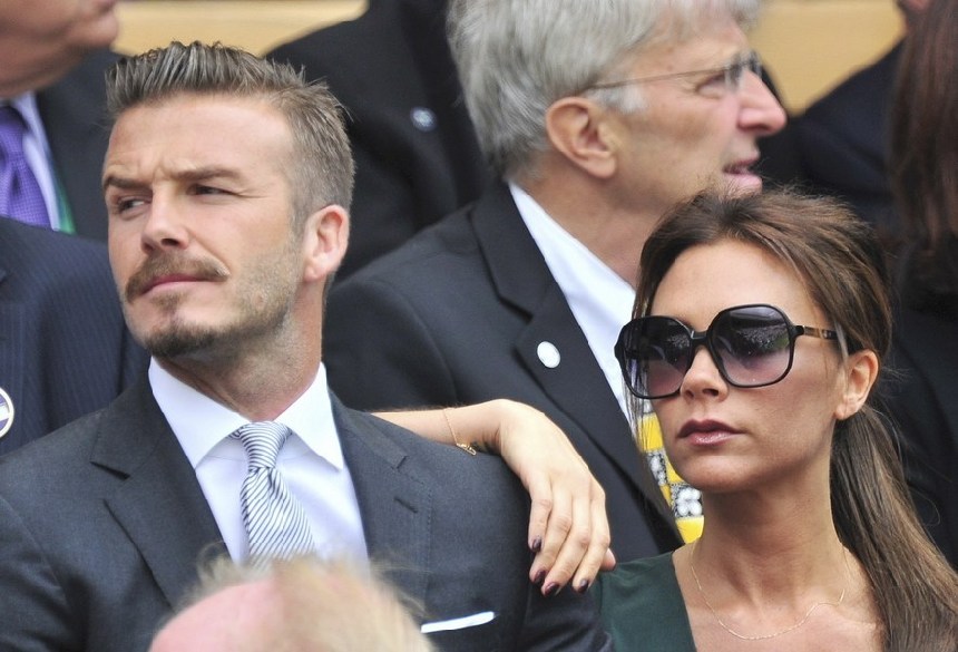 Las hermanas Middleton coinciden con los Beckham en la final de Wimbledon