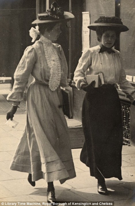 La moda de hace 100 años en Paris