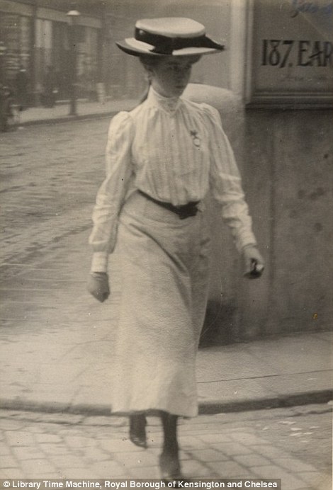 La moda de hace 100 años en Paris