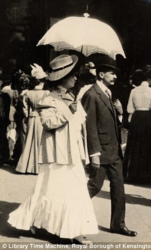 La moda de hace 100 años en Paris