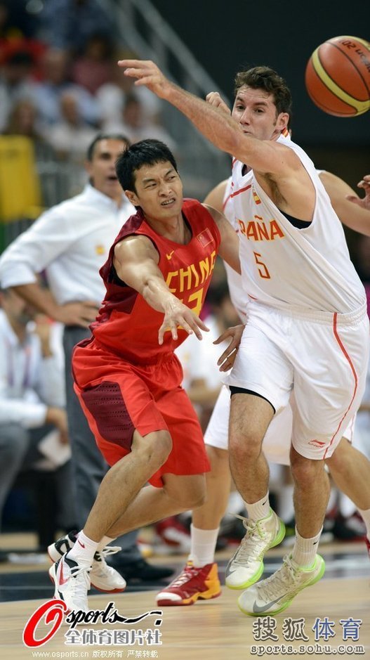 LONDRES 2012: Yi Jianlian anota 30 puntos en derrota de China 81-97 ante España