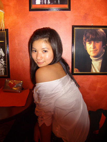 Fotos privadas de la china guapa He Zi, campeona de clavado sincronizado femenino en Londres