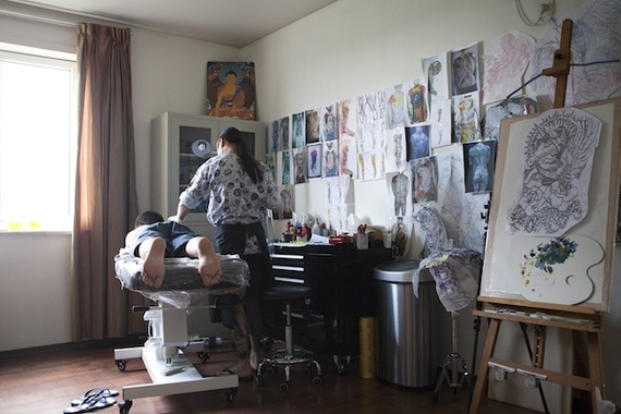 Arte del tatuaje en Beijing 19