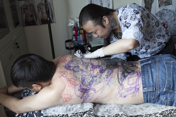 Arte del tatuaje en Beijing 5