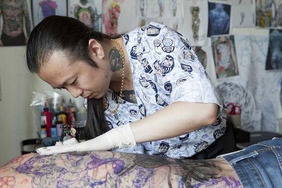 Arte del tatuaje en Beijing 4