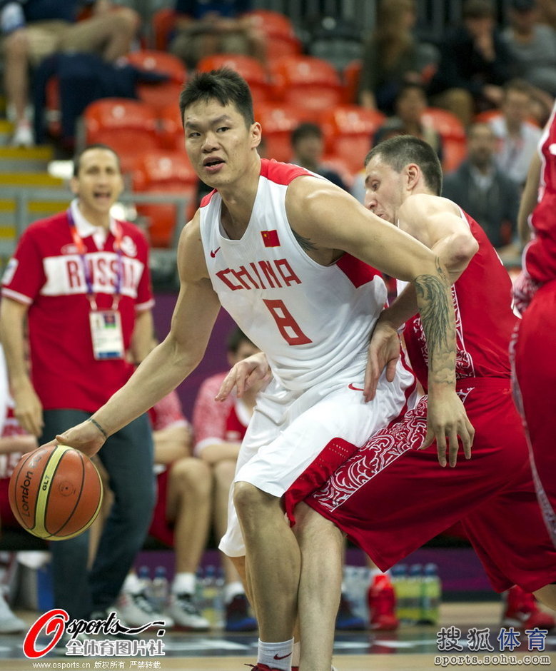 LONDRES 2012: Cae China frente a Rusia en baloncesto, rama masculina