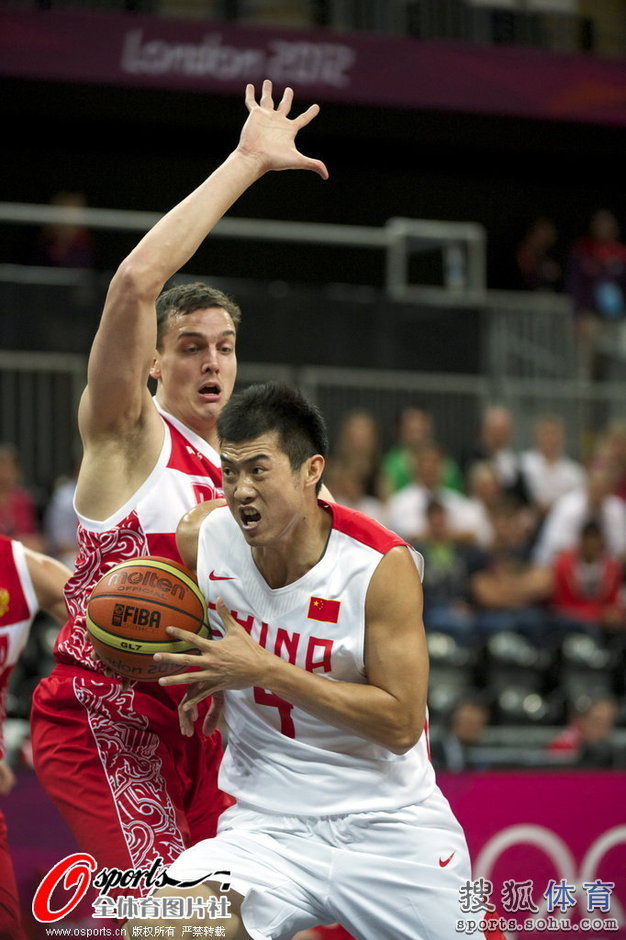 LONDRES 2012: Cae China frente a Rusia en baloncesto, rama masculina