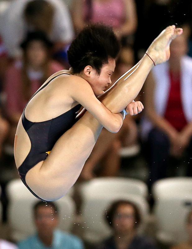 LONDRES 2012: China Chen Ruolin gana los clavados de principio a fin