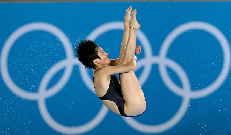 LONDRES 2012: China Chen Ruolin gana los clavados de principio a fin