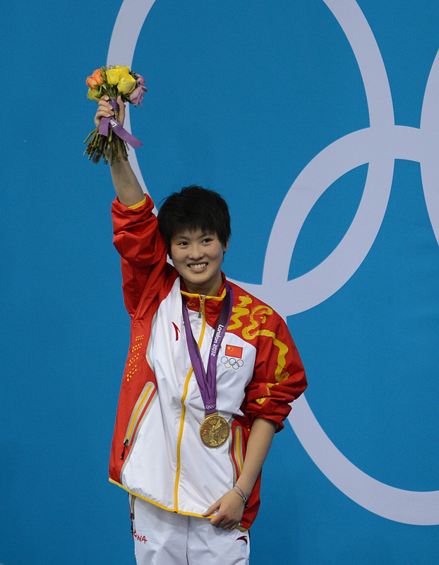 LONDRES 2012: China Chen Ruolin gana los clavados de principio a fin