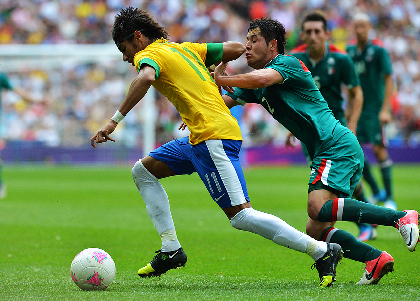 México-fútbol,Juegos Olímpicos de Londres 2012,Brasil, deporte,