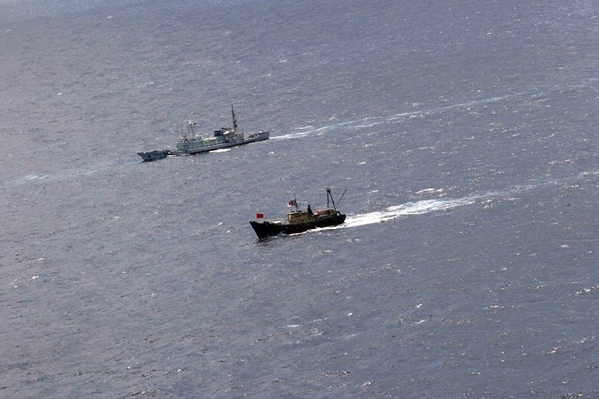 Siete activistas chinos arriban a Islas Diaoyu, según Guardia Costera de Japón