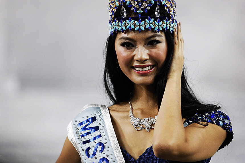 La China Yu Wenxia es coronada Miss Mundo 2012