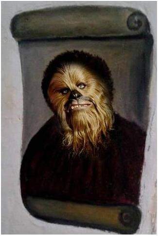 Chewbacca como &apos;Ecce Homo&apos;