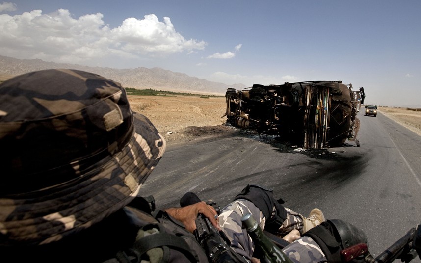 Carretera afgana, camino hacia la muerte