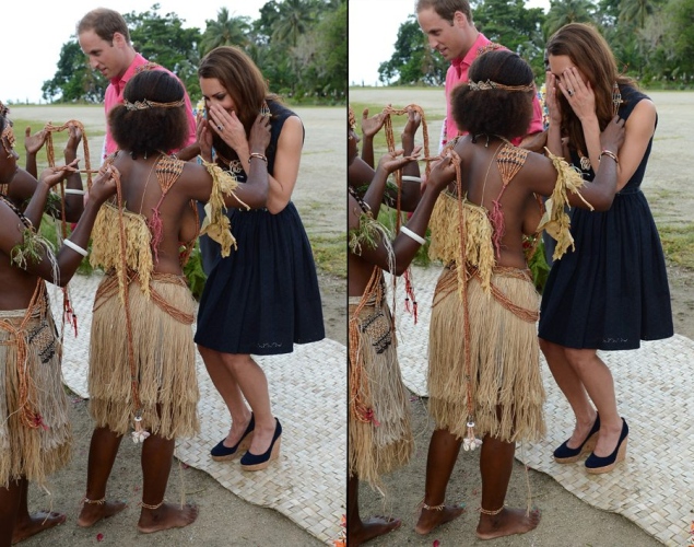 Visita fantástica a las Islas Salomón de Kate Middleton y el príncipe William