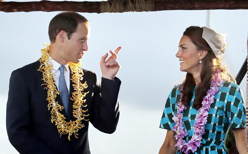 Visita fantástica a las Islas Salomón de Kate Middleton y el príncipe William