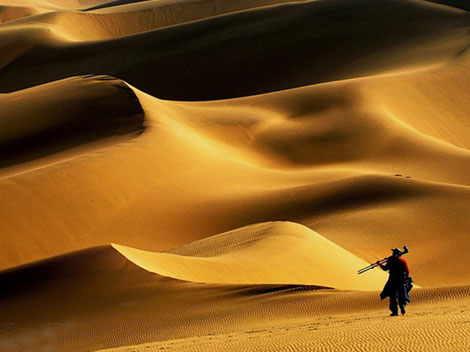 Los cinco desiertos más hermosos de China 5