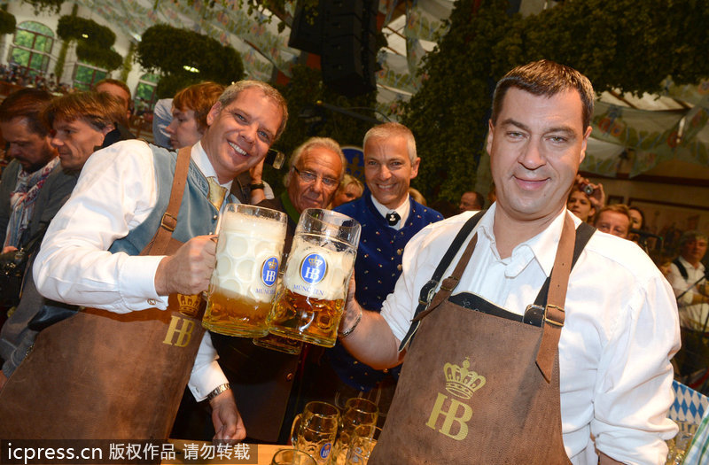 Abre el Festival de Cervezas de Múnich