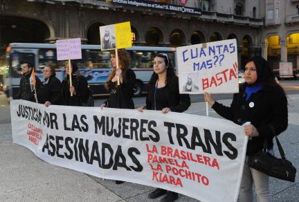 Manifestación de lesbianas, gays, bisexuales y transexuales en Uruguay