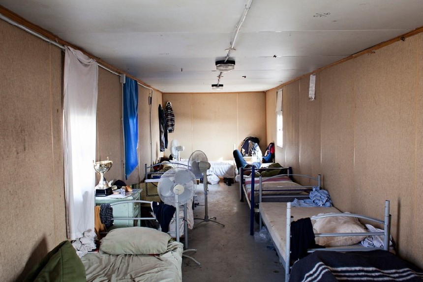 Situación de vida de los inmigrantes 'contenedores' de Malta