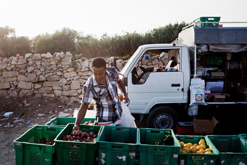 Situación de vida de los inmigrantes 'contenedores' de Malta