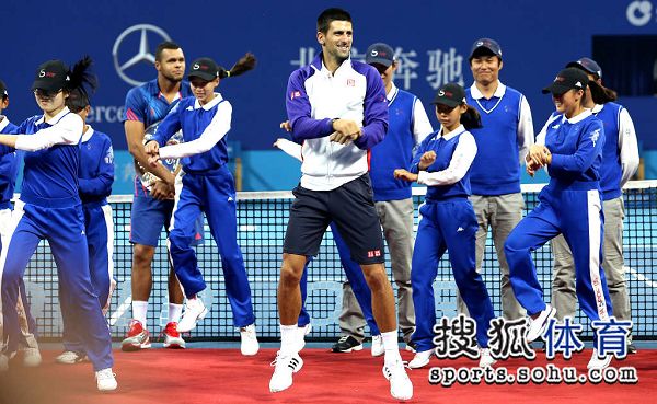 Djokovic baila ‘Gangnam Style’