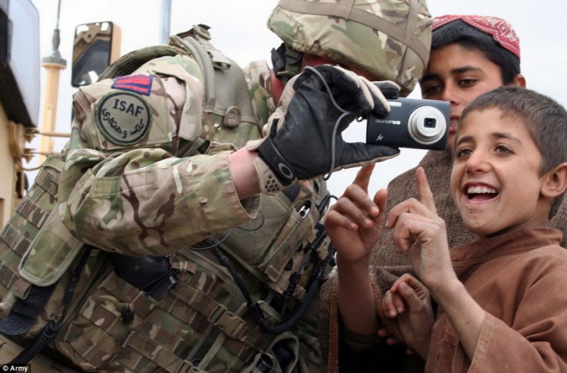 Las mejoras obras del Concurso Anual de las Fotos Militares Británicos 2012