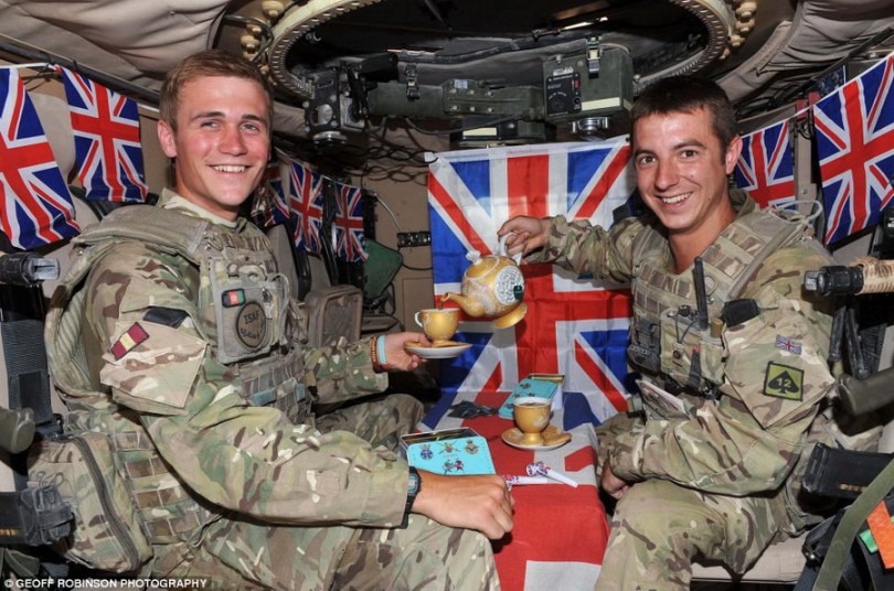 Las mejoras obras del Concurso Anual de las Fotos Militares Británicos 2012