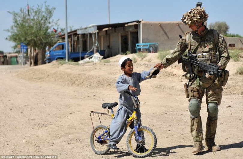 Las mejoras obras del Concurso Anual de las Fotos Militares Británicos 2012