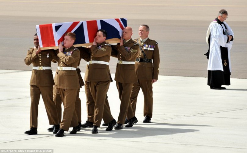 Las mejoras obras del Concurso Anual de las Fotos Militares Británicos 2012