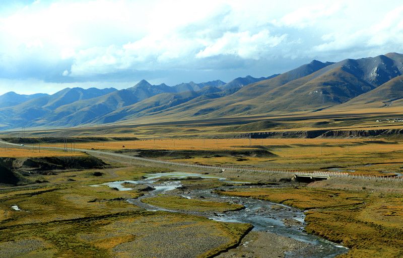 Paisajes pintorescos de Tíbet y Qinghai