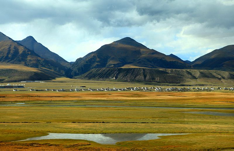 Paisajes pintorescos de Tíbet y Qinghai