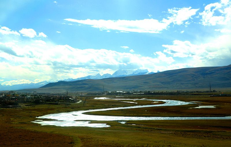 Paisajes pintorescos de Tíbet y Qinghai