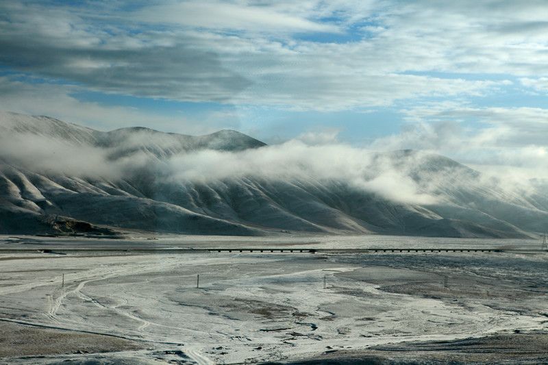 Paisajes pintorescos de Tíbet y Qinghai