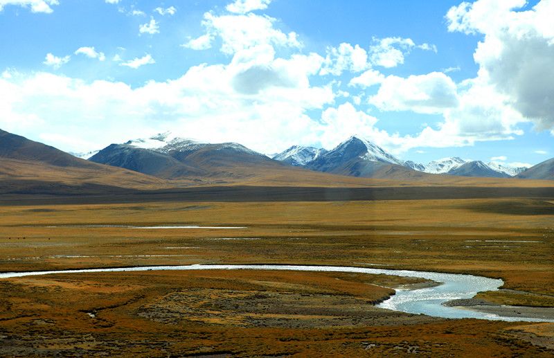 Paisajes pintorescos de Tíbet y Qinghai