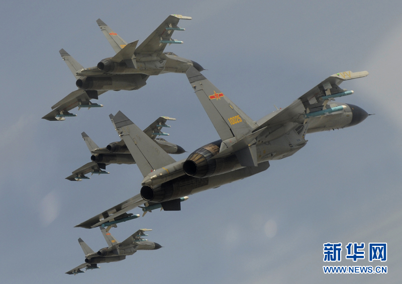 Aviones de combate de Fuerza aérea de China 34