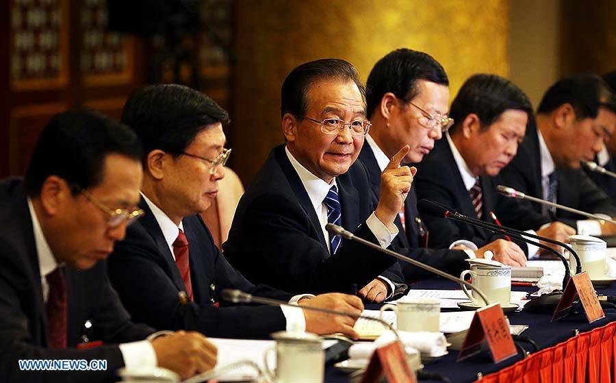 Wen Jiabao señala principales retos de China para próximos cinco años 1
