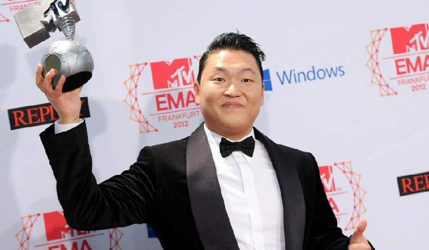 Psy, ganador del 'mejor vídeo' El rapero coreano Psy, ganador del mejor vídeo por 'Gangnam Style'.