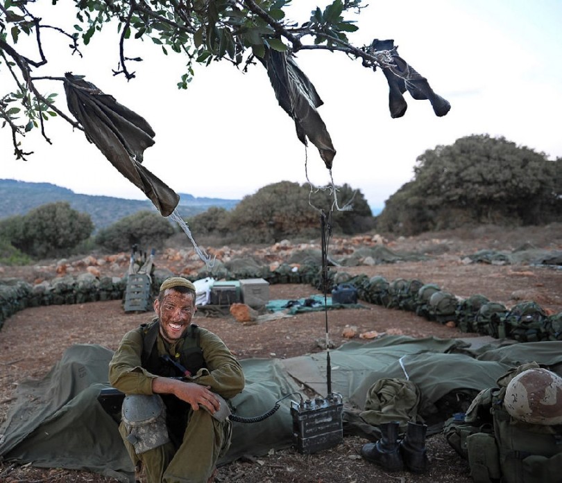 Récord: la vida de los soldados israelíes llena de alegría