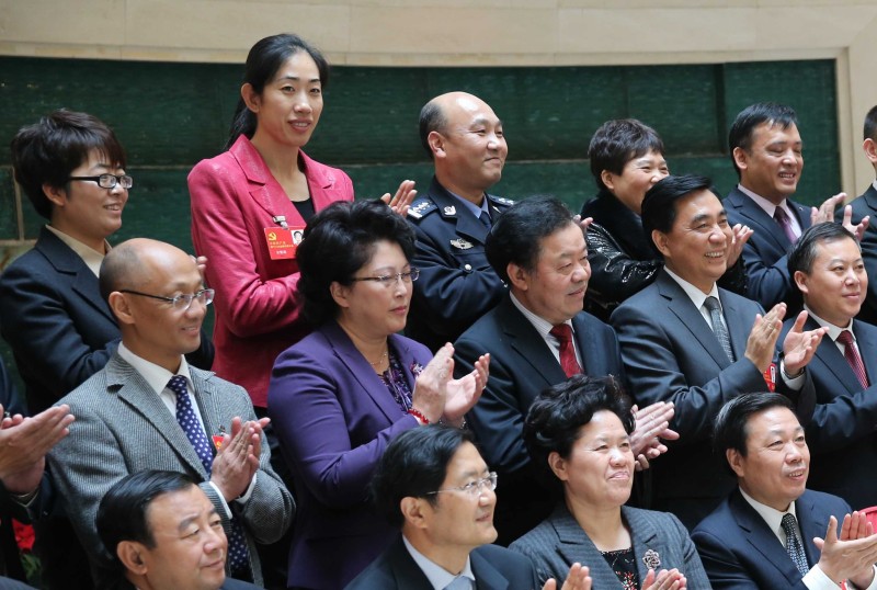 Las delegadas mujeres en el XVIII Congreso Nacional del PCCh