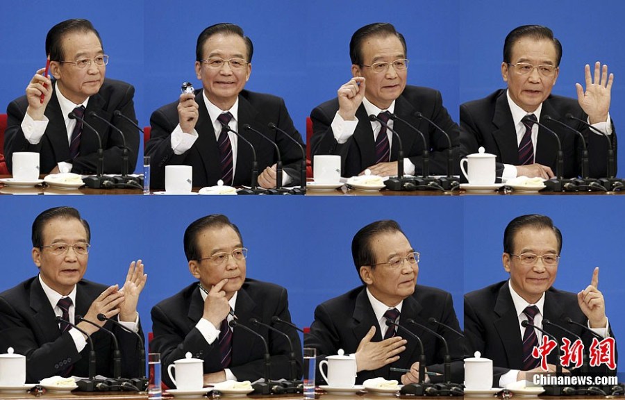 Wen Jiabao, imágenes de una década